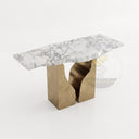 Hallway table marble in Calacatta White Marble - Image 4