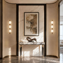 marble table console in Valgri white - Image 2