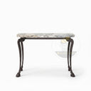 Marble console table top in Valgri white - Image 3