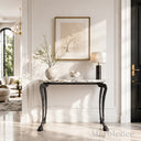 Marble console table top in Valgri white - Image 2