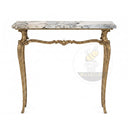 marble top table in Valgri white - Image 5