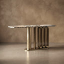 Hallway marble table in Valgri white - Image 1
