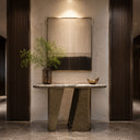 Marble table hallway in Valgri white - Image 2