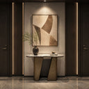 Marble table hallway in Valgri white - Image 3