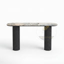 marble top table in Valgri white - Image 3
