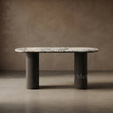 marble top table in Valgri white - Image 1