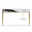Hallway table marble in Italian Panda Marble - Image 4
