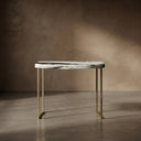 Hallway marble table in Italian Panda Marble - Image 1