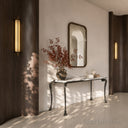Marble table hallway in Italian Panda Marble - Image 3