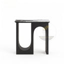 Marble console table in Italian Panda Marble - Image 4