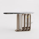 Marble console table top in Italian Panda Marble - Image 6