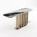 Marble console table top in Italian Panda Marble - Image 5