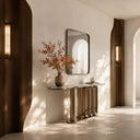 Marble console table top in Italian Panda Marble - Image 3