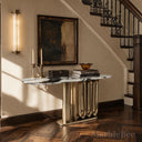 Marble console table top in Italian Panda Marble - Image 4