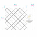 stone mosaic tile Multicolor Marble Diamond – Polished