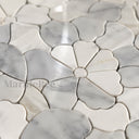 marble mosaic floor tile in Marble - Image 5