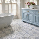 marble mosaic floor tile in Marble - Image 3