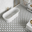marble mosaic floor tile in Marble - Image 6