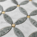 marble mosaic floor tile in Marble - Image 4