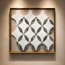 marble mosaic floor tile in Marble - Image 5
