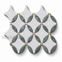marble mosaic floor tile in Marble - Image 2