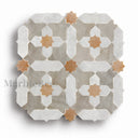marble mosaic floor tile in Marble - Image 2