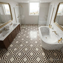 marble mosaic tile in Marble - Image 4