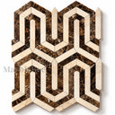 marble mosaic floor tile in Marble - Image 2