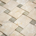 marble mosaic floor tile in Marble - Image 3