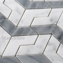 marble mosaic floor tile in Marble - Image 3