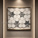 marble mosaic floor tile in Marble - Image 4