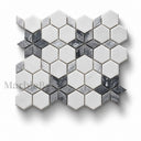 marble mosaic floor tile in Marble - Image 2