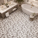 marble mosaic floor tile in Marble - Image 3