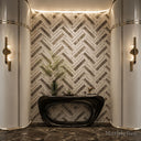 Marble mosaic tile in Marble - Image 1