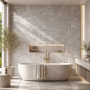 honed marble mosaic tile in Marble - Image 1