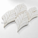 Stone mosaic tile in Marble - Image 4