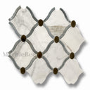 honed marble mosaic tile in Marble - Image 2