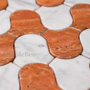 honed marble mosaic tile in Marble - Image 3
