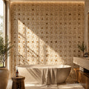 honed marble mosaic tile in Marble - Image 1