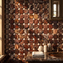 Marble mosaic tile in Marble - Image 1