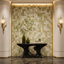Stone mosaic tile in Green Onyx - Image 7