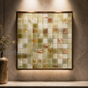 Stone mosaic tile in Green Onyx - Image 5