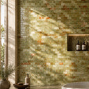 Marble mosaic in Green Onyx - Image 1