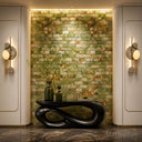 Marble mosaic in Green Onyx - Image 7