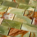 Marble mosaic in Green Onyx - Image 4