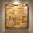 Stone mosaic in Yellow Onyx - Image 4