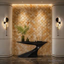 natural stone mosaic tile in Yellow Onyx - Image 6