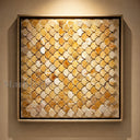 natural stone mosaic tile in Yellow Onyx - Image 4