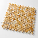 natural stone mosaic tile in Yellow Onyx - Image 5