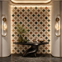 honed marble mosaic tile in Marble - Image 1